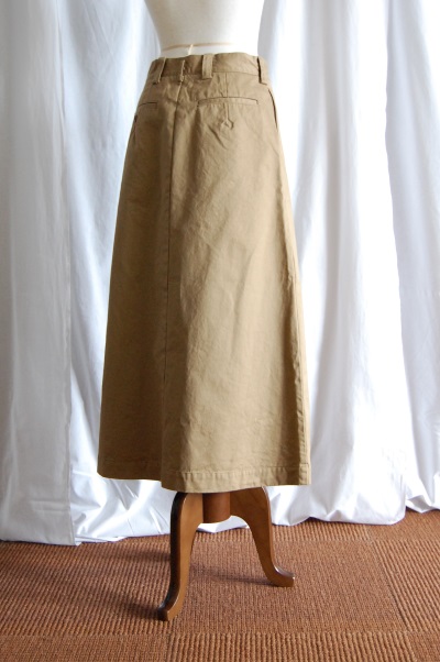Nigel Cabourn WOMAN　ロングチノスカート
